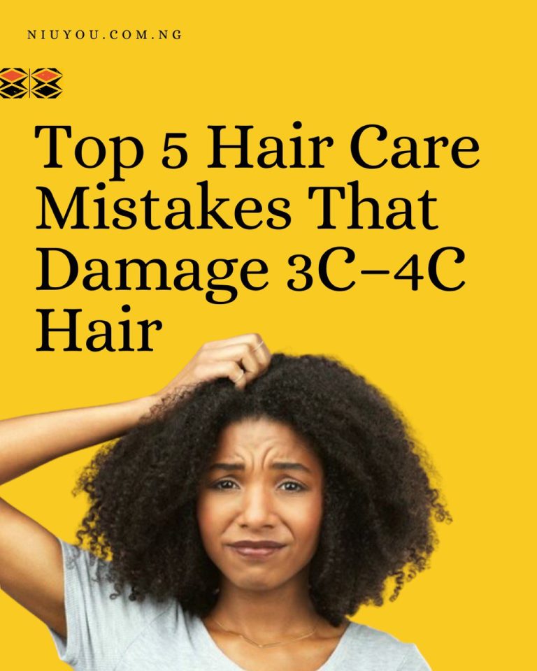 Top 5 Hair Care Mistakes That Damage 3C–4C Hair